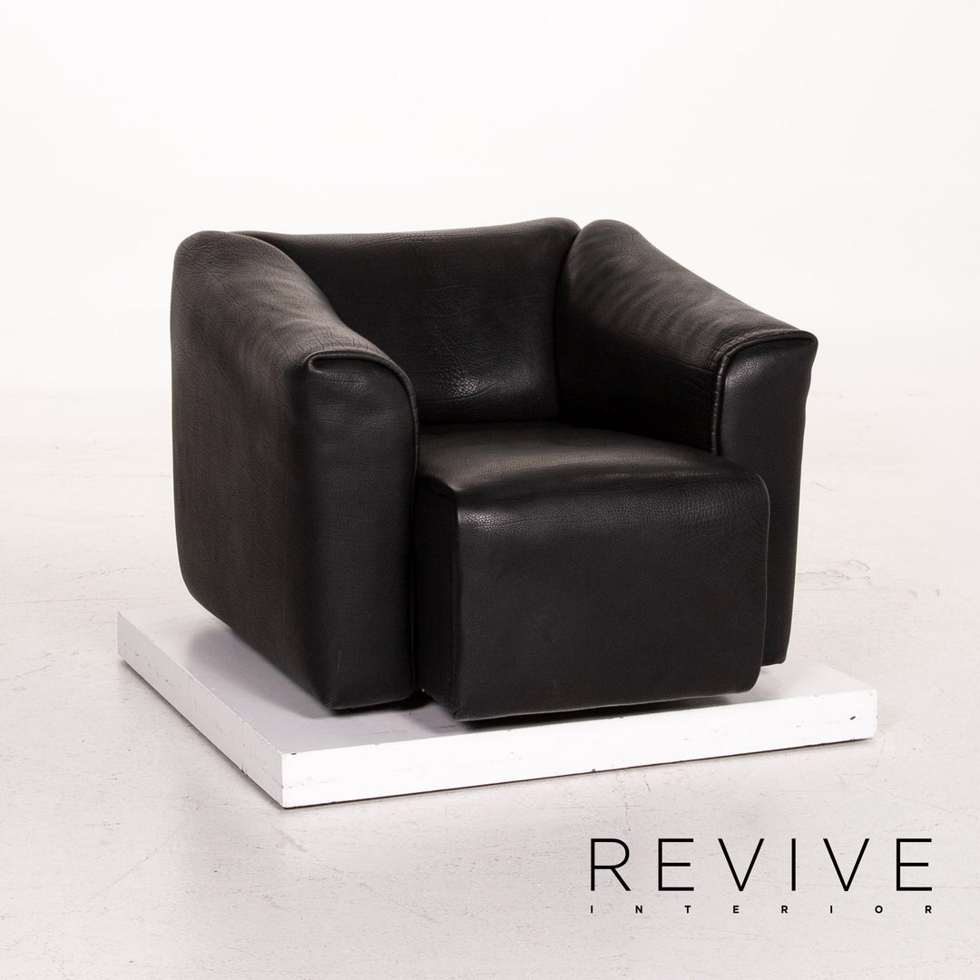 de Sede DS 47 Leder Sessel Schwarz #14552