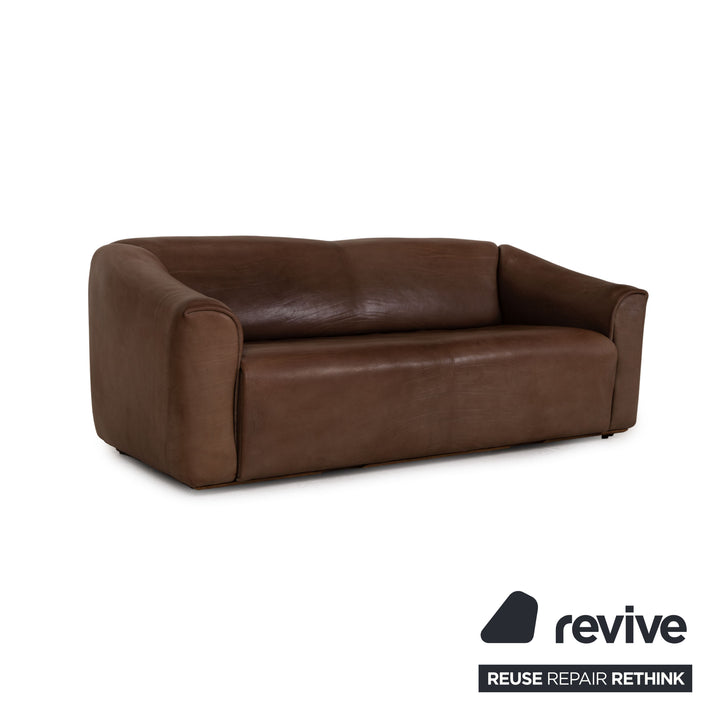 de Sede ds 47 Leder Sofa Braun Dreisitzer Couch