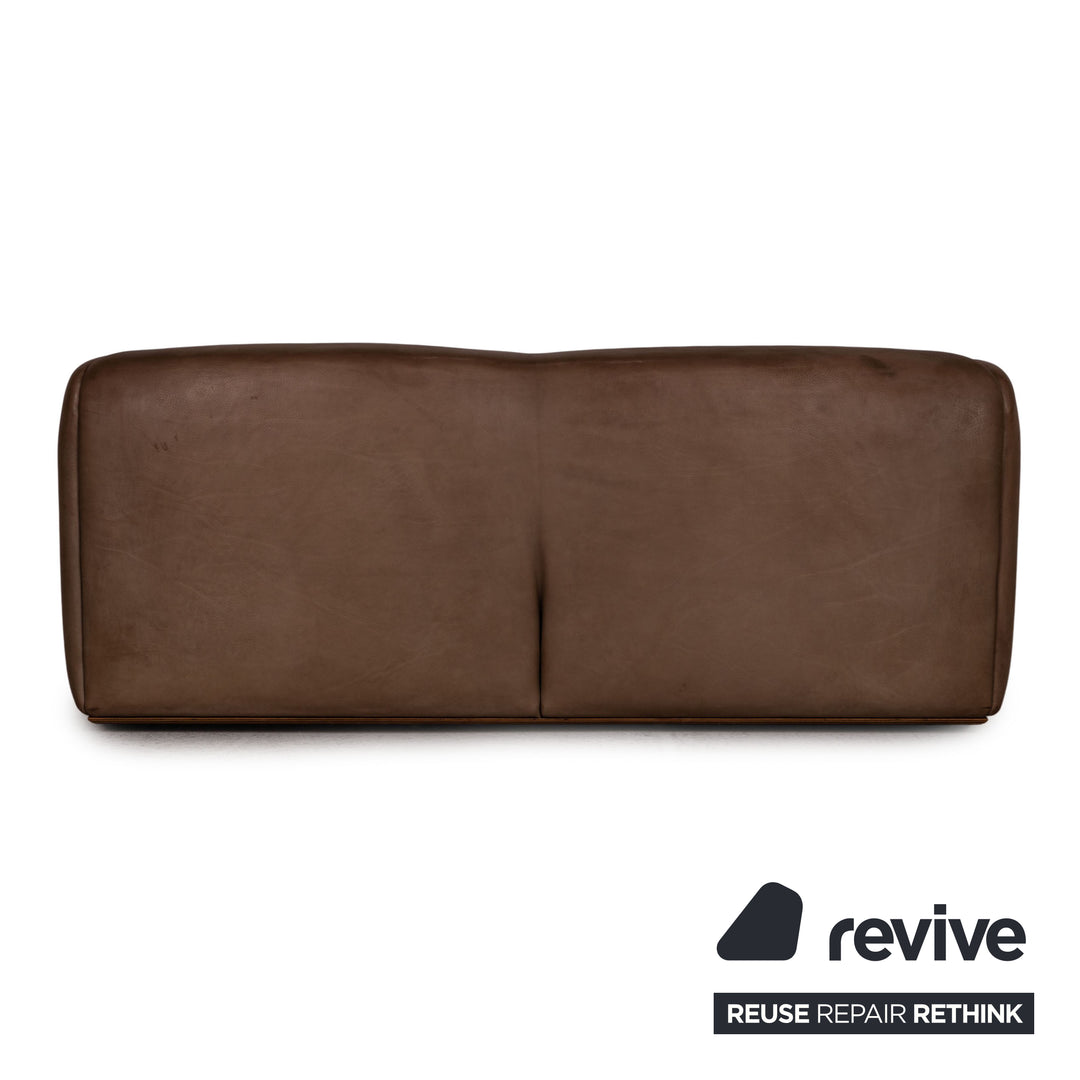 de Sede ds 47 Leder Sofa Braun Dreisitzer Couch