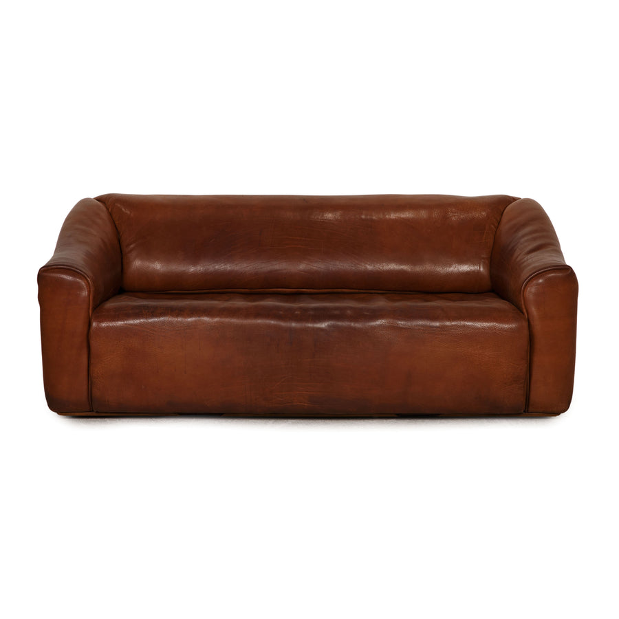 de Sede ds 47 leather sofa brown three-seater couch function