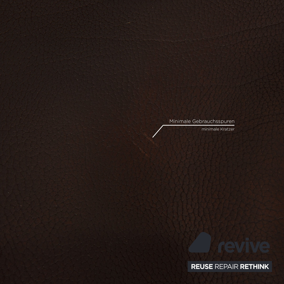 de Sede ds 47 Leder Sofa Braun Dreisitzer Couch Funktion