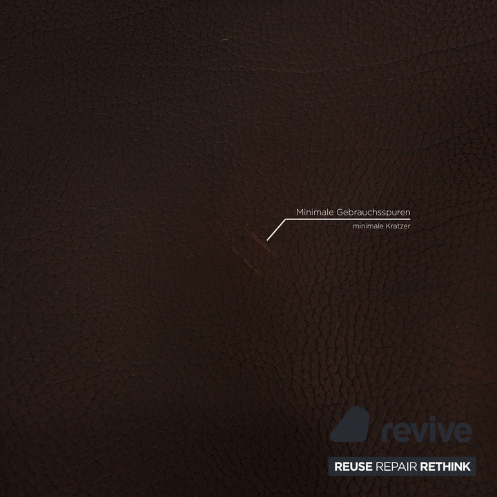 de Sede ds 47 Leder Sofa Braun Dreisitzer Couch Funktion