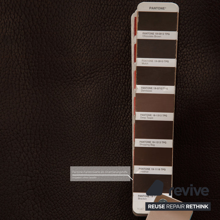 de Sede ds 47 Leder Sofa Braun Dreisitzer Couch Funktion