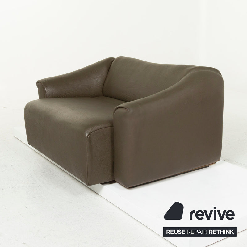 de Sede ds 47 Leder Sofa Braun Zweisitzer Couch 
