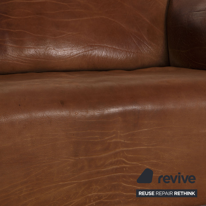de Sede ds 47 Leder Sofa Braun Zweisitzer Couch