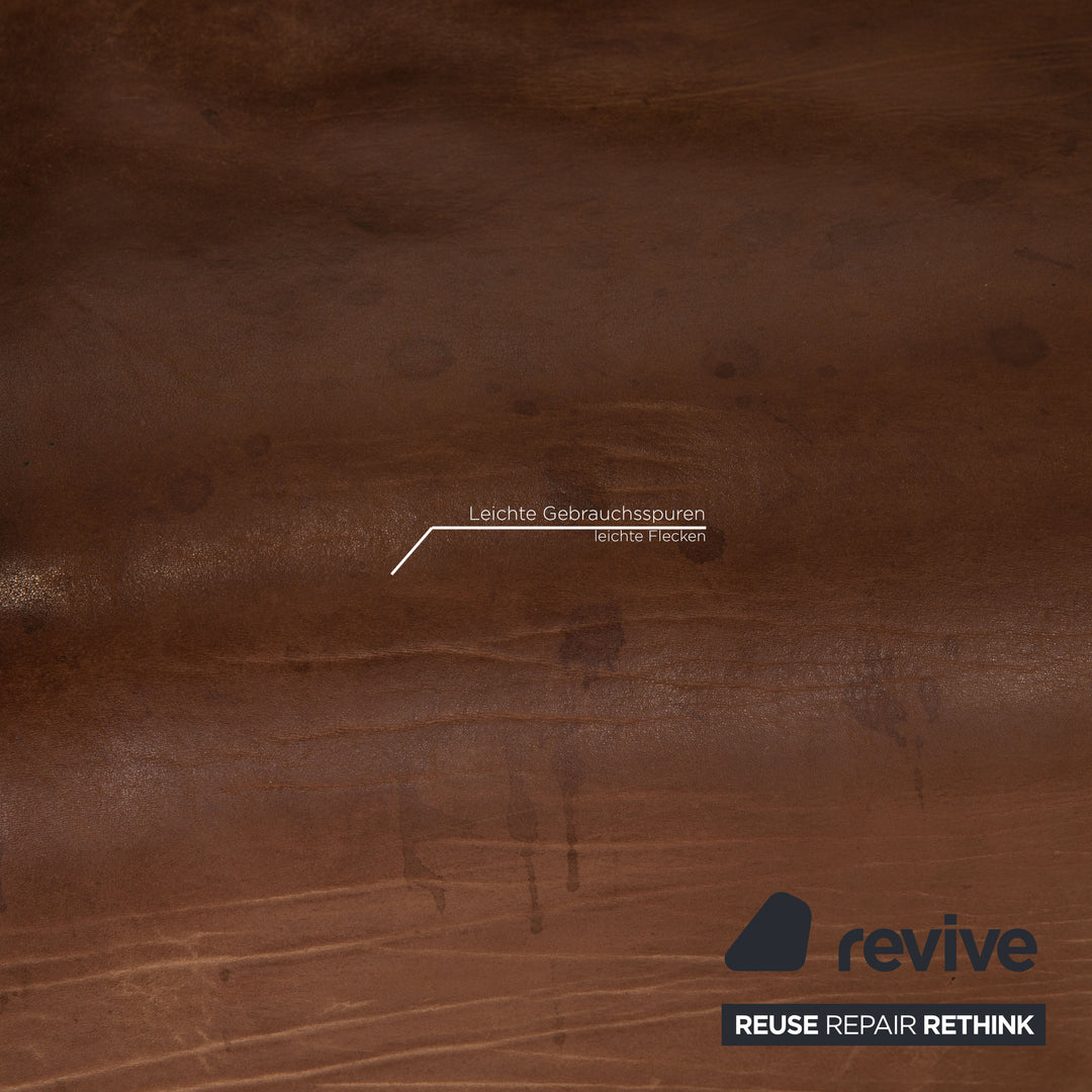 de Sede ds 47 Leder Sofa Braun Zweisitzer Couch