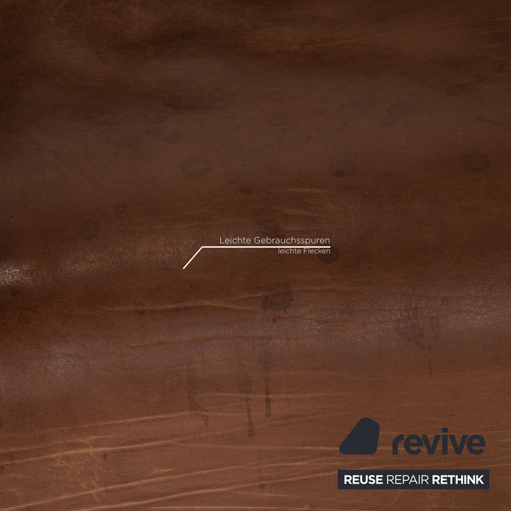 de Sede ds 47 Leder Sofa Braun Zweisitzer Couch