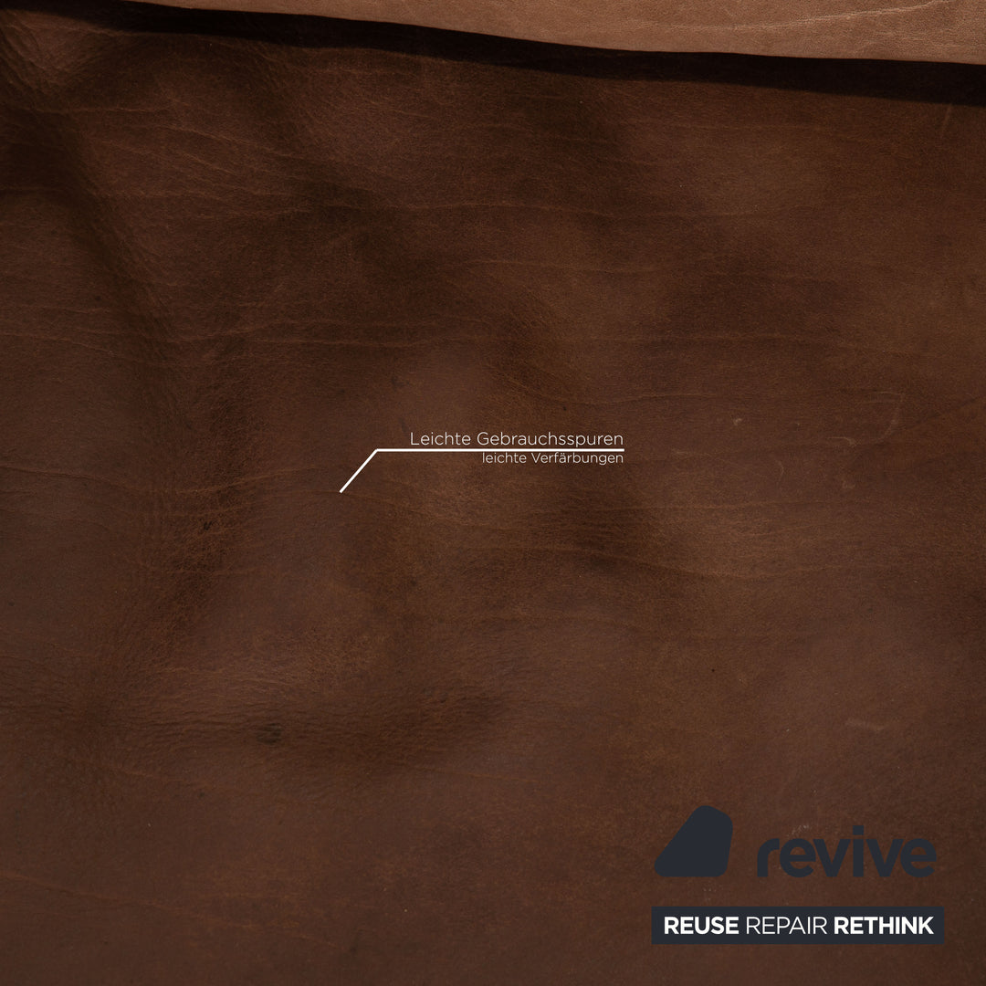 de Sede ds 47 Leder Sofa Braun Zweisitzer Couch