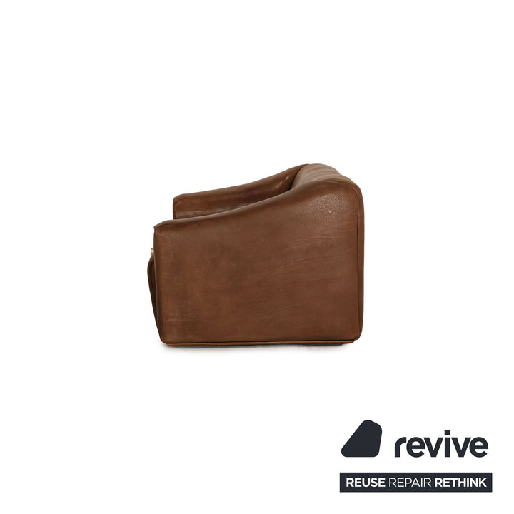de Sede ds 47 Leder Sofa Braun Zweisitzer Couch