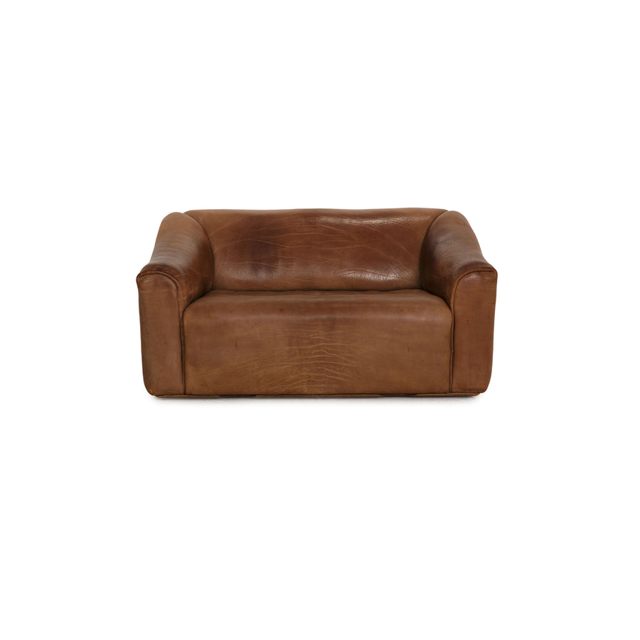de Sede ds 47 Leder Sofa Braun Zweisitzer Couch