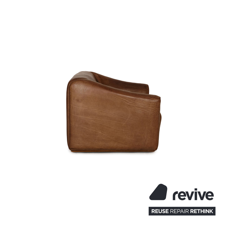 de Sede ds 47 Leder Sofa Braun Zweisitzer Couch