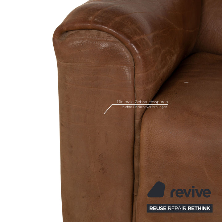 de Sede ds 47 Leder Sofa Braun Zweisitzer Couch