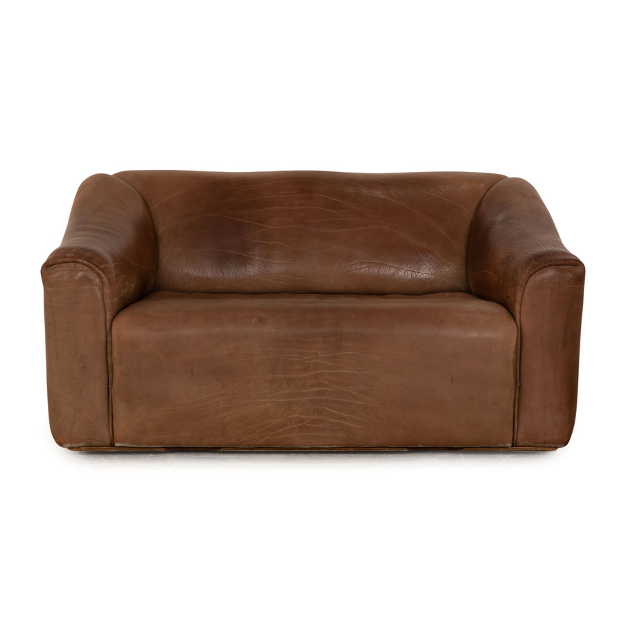 de Sede ds 47 Leder Sofa Braun Zweisitzer Couch