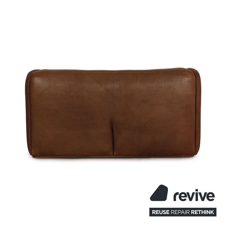 de Sede ds 47 Leder Sofa Braun Zweisitzer Couch