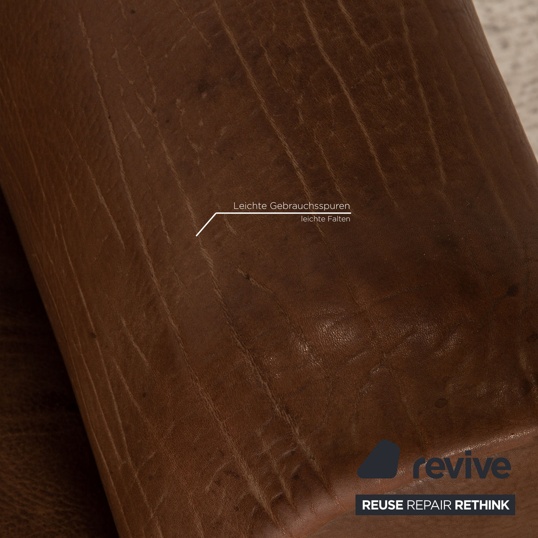 de Sede ds 47 Leder Sofa Braun Zweisitzer Couch