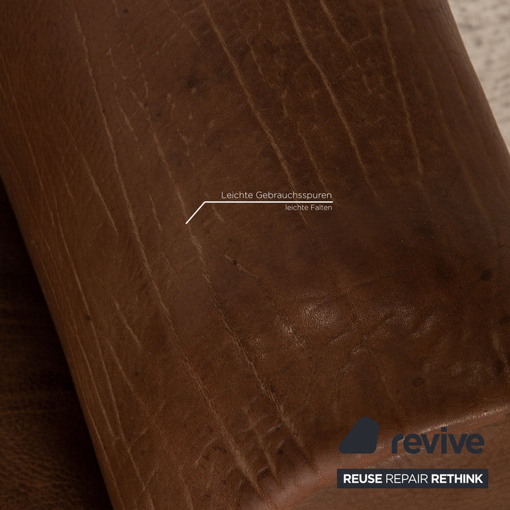 de Sede ds 47 Leder Sofa Braun Zweisitzer Couch