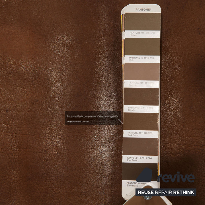 de Sede ds 47 Leder Sofa Braun Zweisitzer Couch