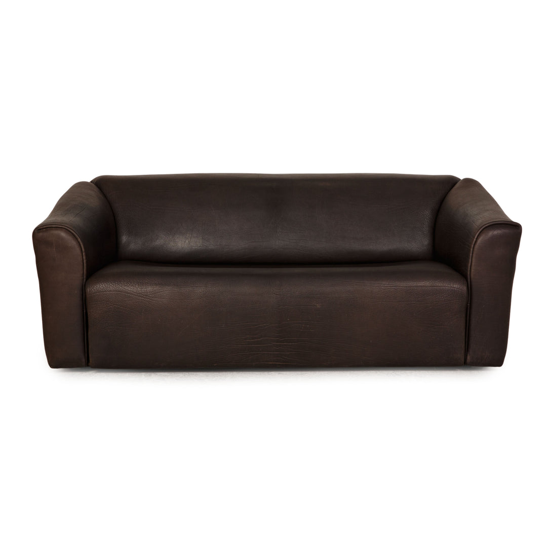 de Sede ds 47 Leder Sofa Braun Zweisitzer Couch Funktion