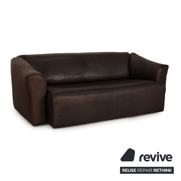 de Sede ds 47 Leder Sofa Braun Zweisitzer Couch Funktion