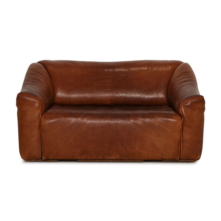 de Sede DS 47 leather sofa brown two-seater couch function