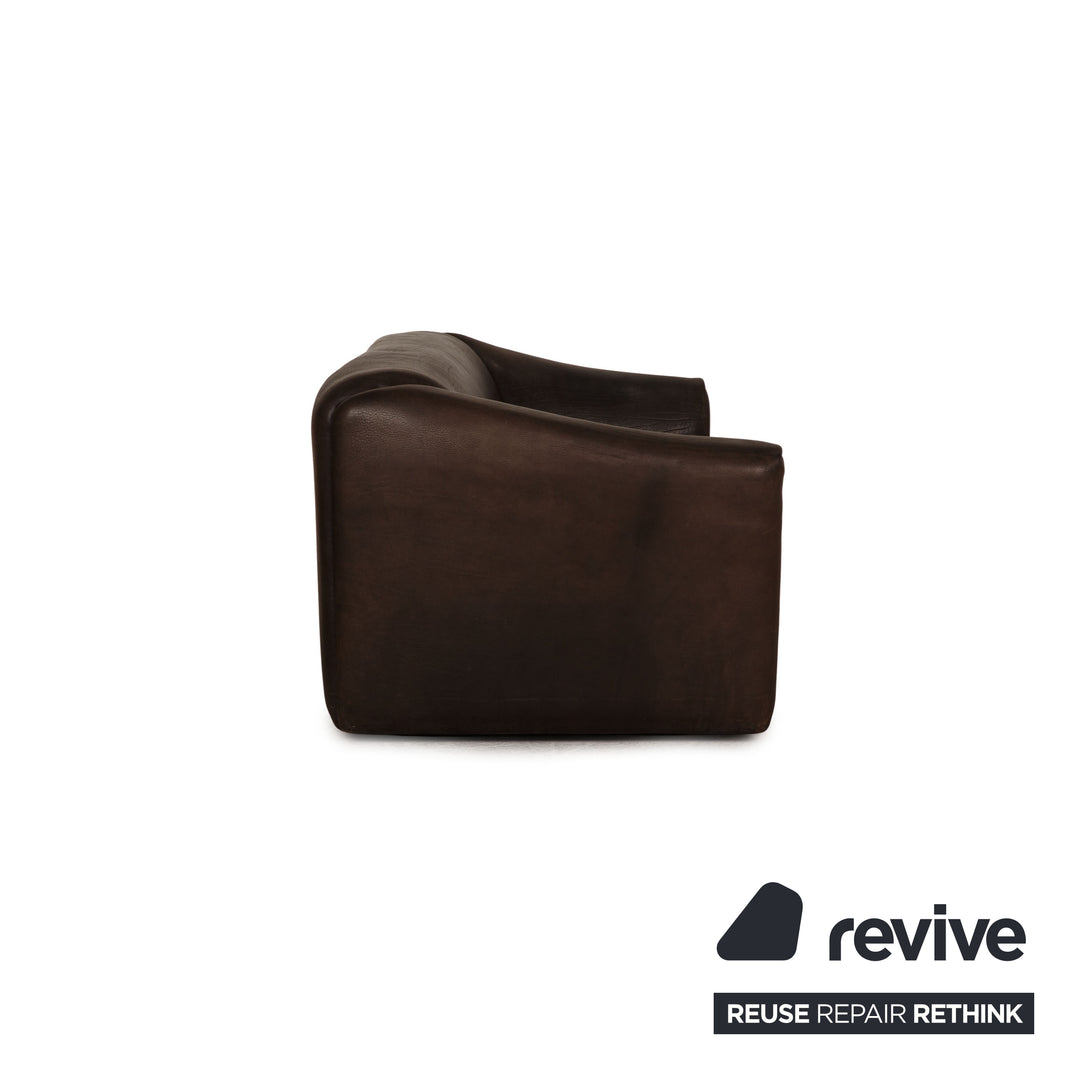 de Sede ds 47 Leder Sofa Braun Zweisitzer Couch Funktion