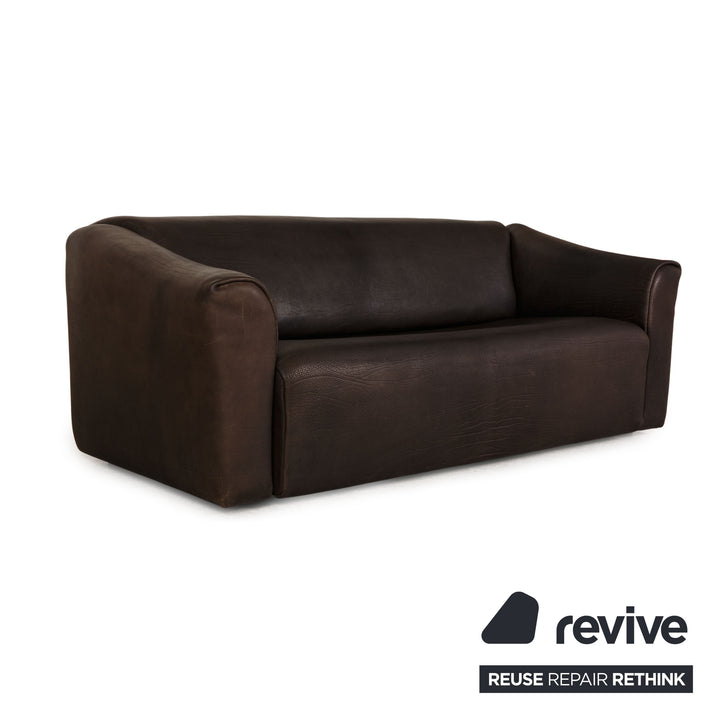 de Sede ds 47 Leder Sofa Braun Zweisitzer Couch Funktion