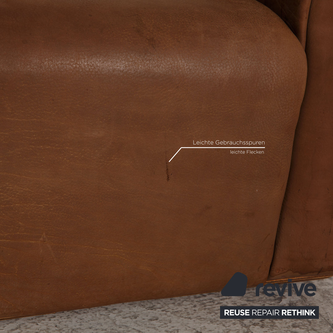de Sede ds 47 Leder Sofa Braun Zweisitzer Couch