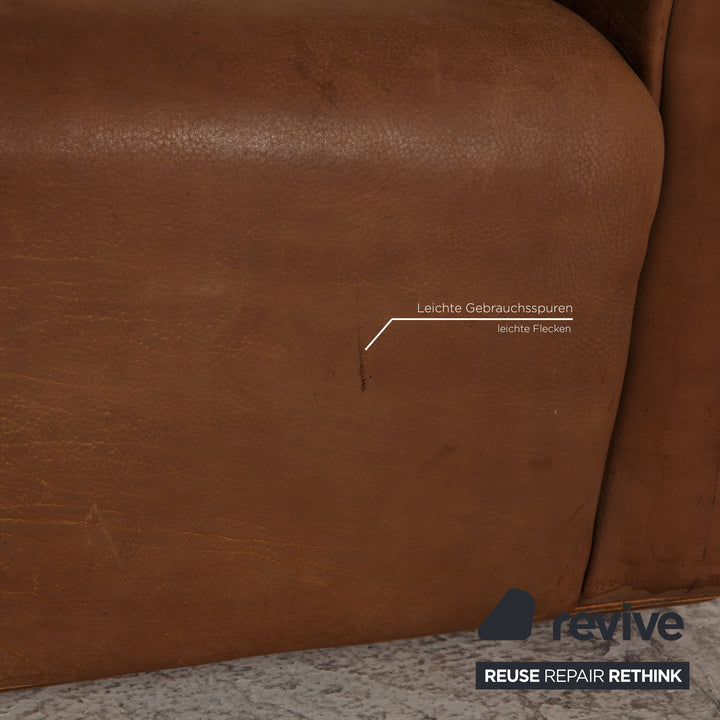 de Sede ds 47 Leder Sofa Braun Zweisitzer Couch
