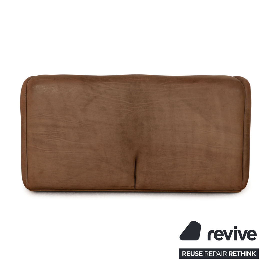 de Sede ds 47 Leder Sofa Braun Zweisitzer Couch