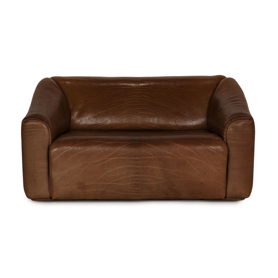 de Sede ds 47 Leder Sofa Braun Zweisitzer Couch
