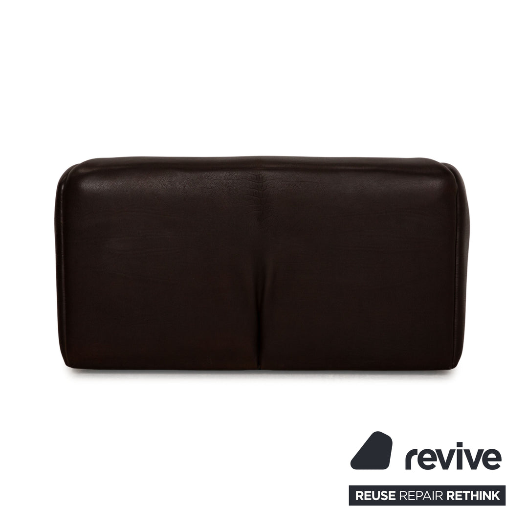 de Sede ds 47 Leder Sofa Braun Dunkelbraun Zweisitzer Couch