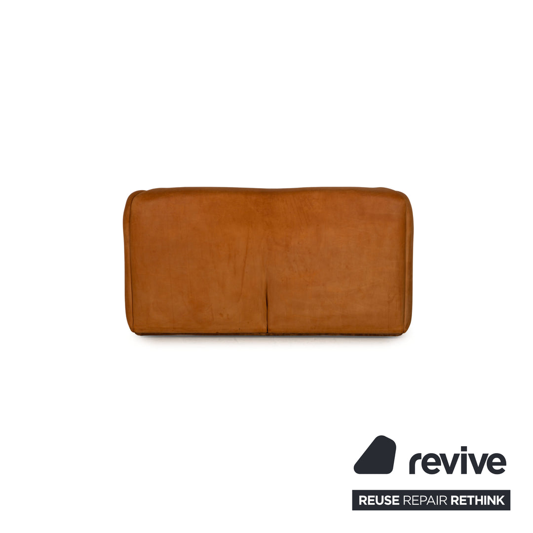 de Sede DS 47 Leder Zweisitzer Braun Sofa Couch