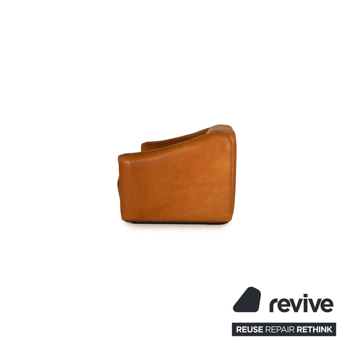 de Sede DS 47 Leder Zweisitzer Braun Sofa Couch