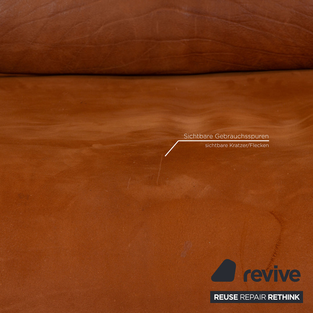 de Sede DS 47 Leder Dreisitzer Braun Sofa Couch Funktion