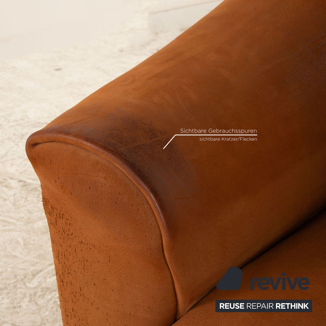 de Sede DS 47 Leder Dreisitzer Braun Sofa Couch Funktion