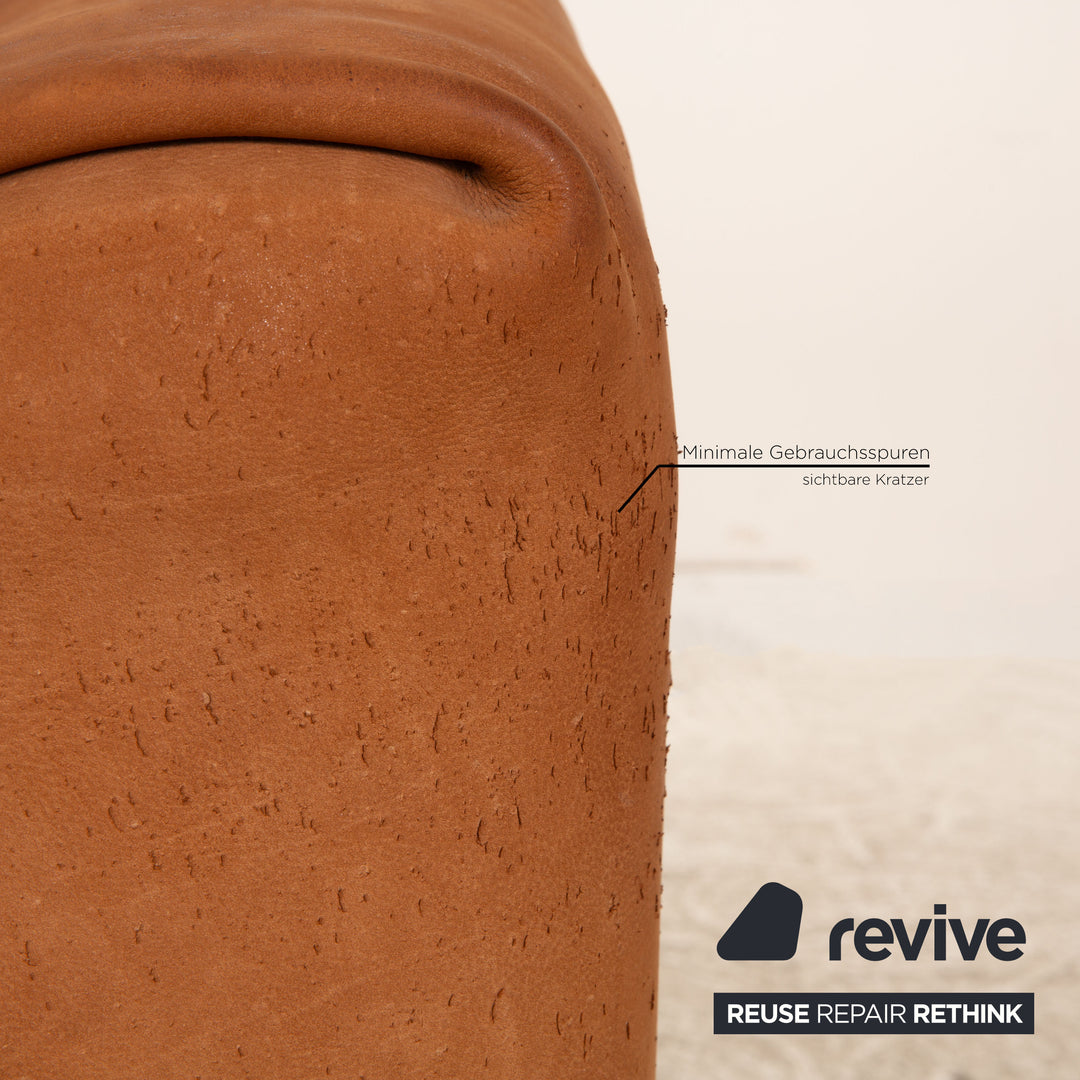 de Sede DS 47 Leder Dreisitzer Braun Sofa Couch Funktion