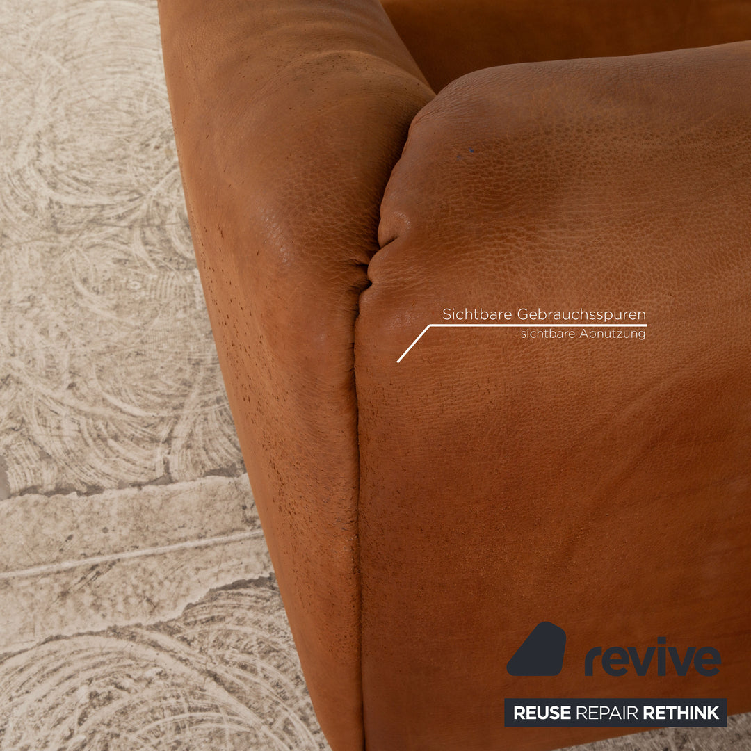 de Sede DS 47 Leder Dreisitzer Braun Sofa Couch Funktion