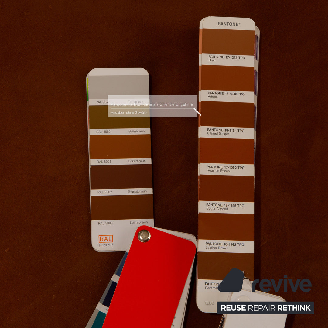 de Sede DS 47 Leder Dreisitzer Braun Sofa Couch Funktion