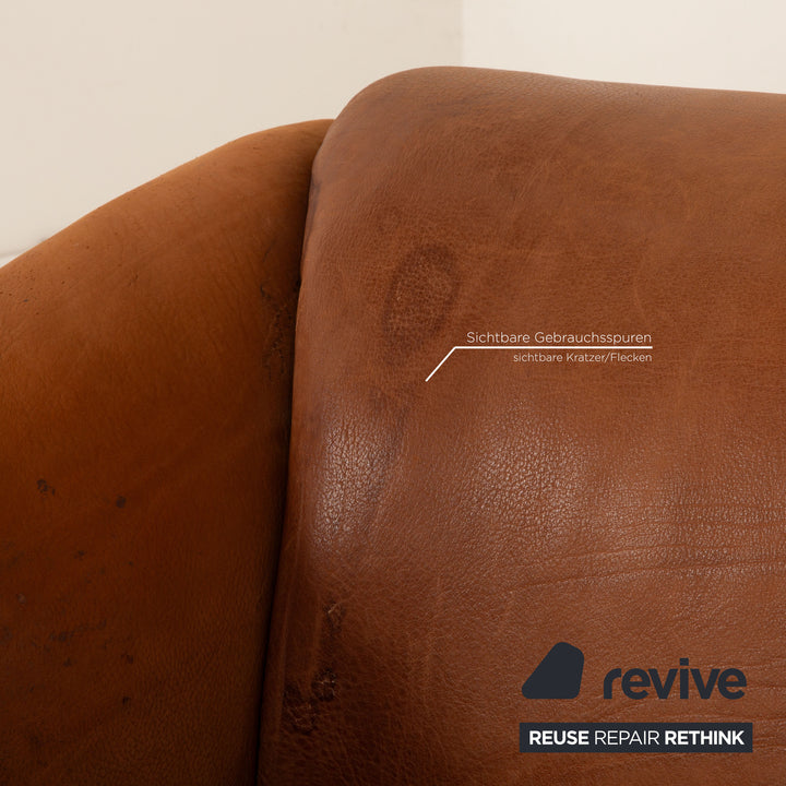 de Sede DS 47 Leder Dreisitzer Braun Sofa Couch Funktion