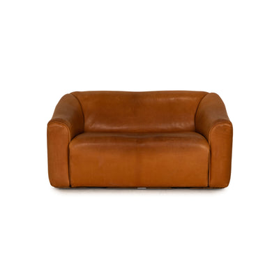 de Sede DS 47 Leder Zweisitzer Braun Sofa Couch