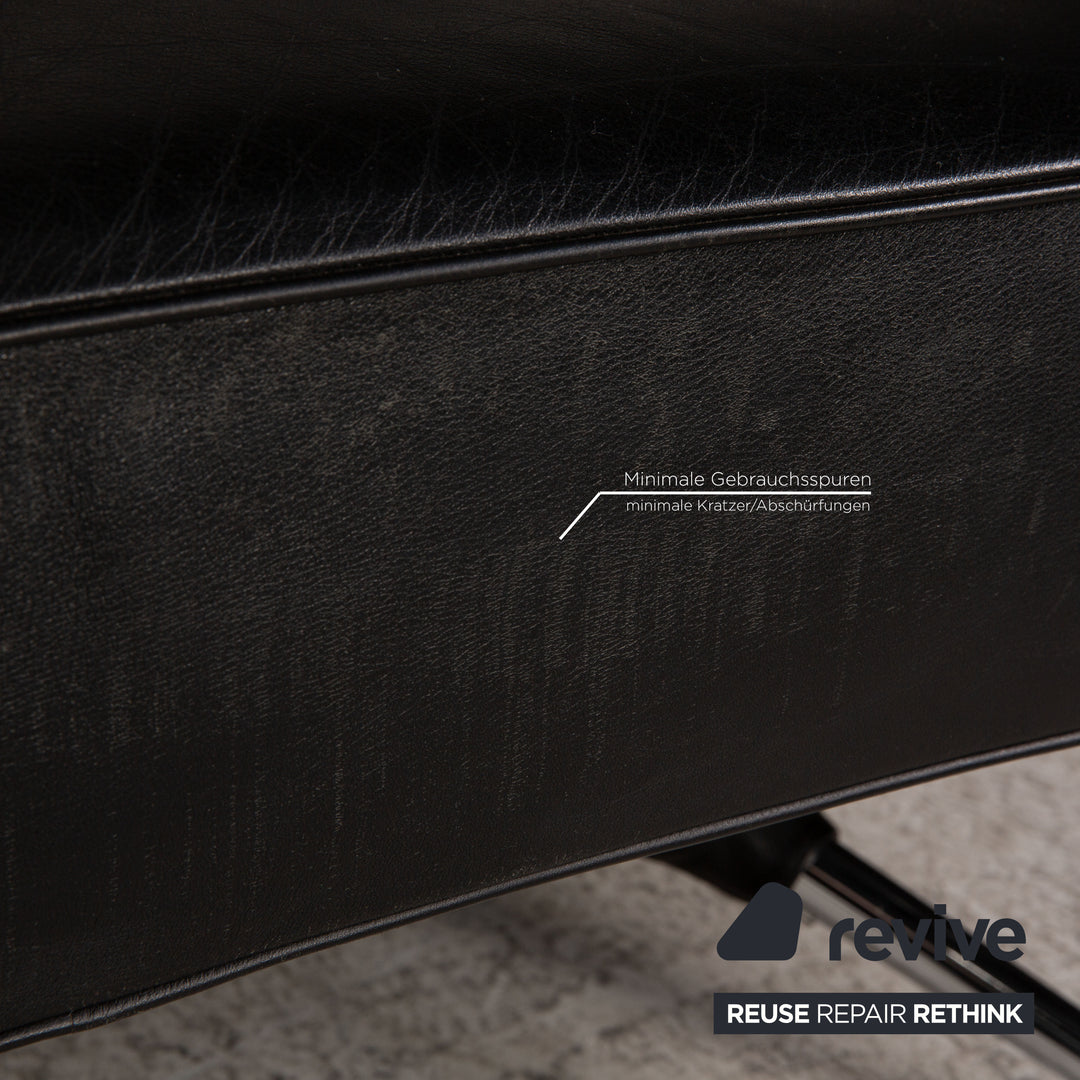 de Sede DS 470 Leder Ecksofa Schwarz Sofa Couch Funktion