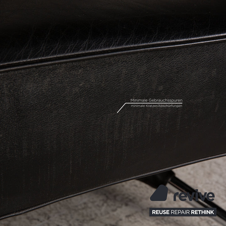 de Sede DS 470 Leder Ecksofa Schwarz Sofa Couch Funktion