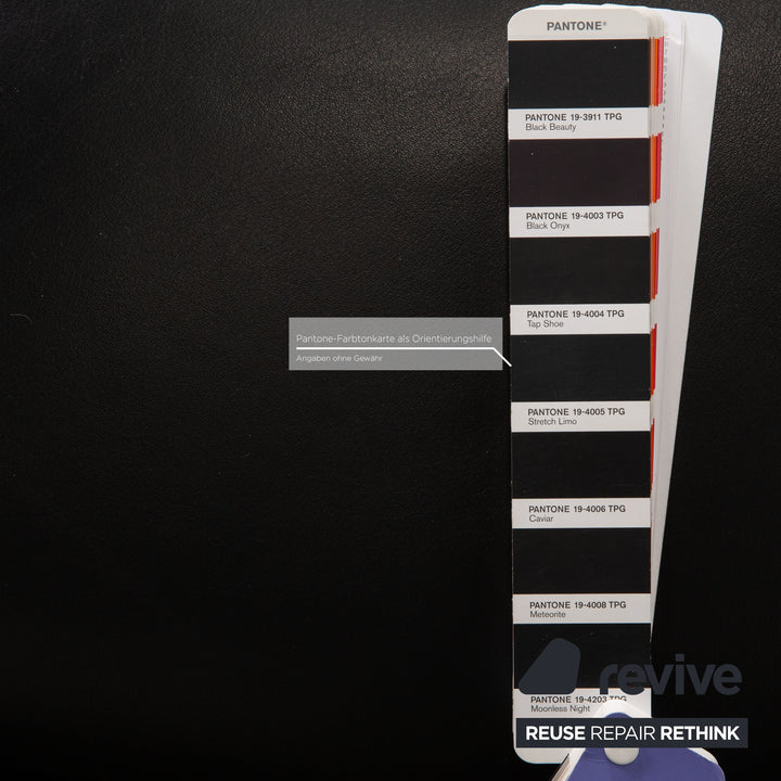 de Sede DS 470 Leder Ecksofa Schwarz Sofa Couch Funktion