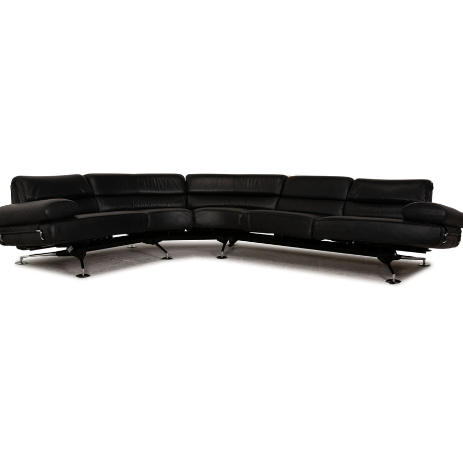 de Sede DS 470 Leder Ecksofa Schwarz Sofa Couch Funktion