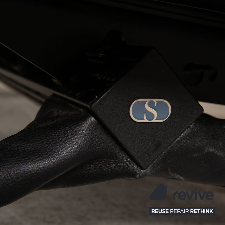 de Sede DS 470 Leder Ecksofa Schwarz Sofa Couch Funktion