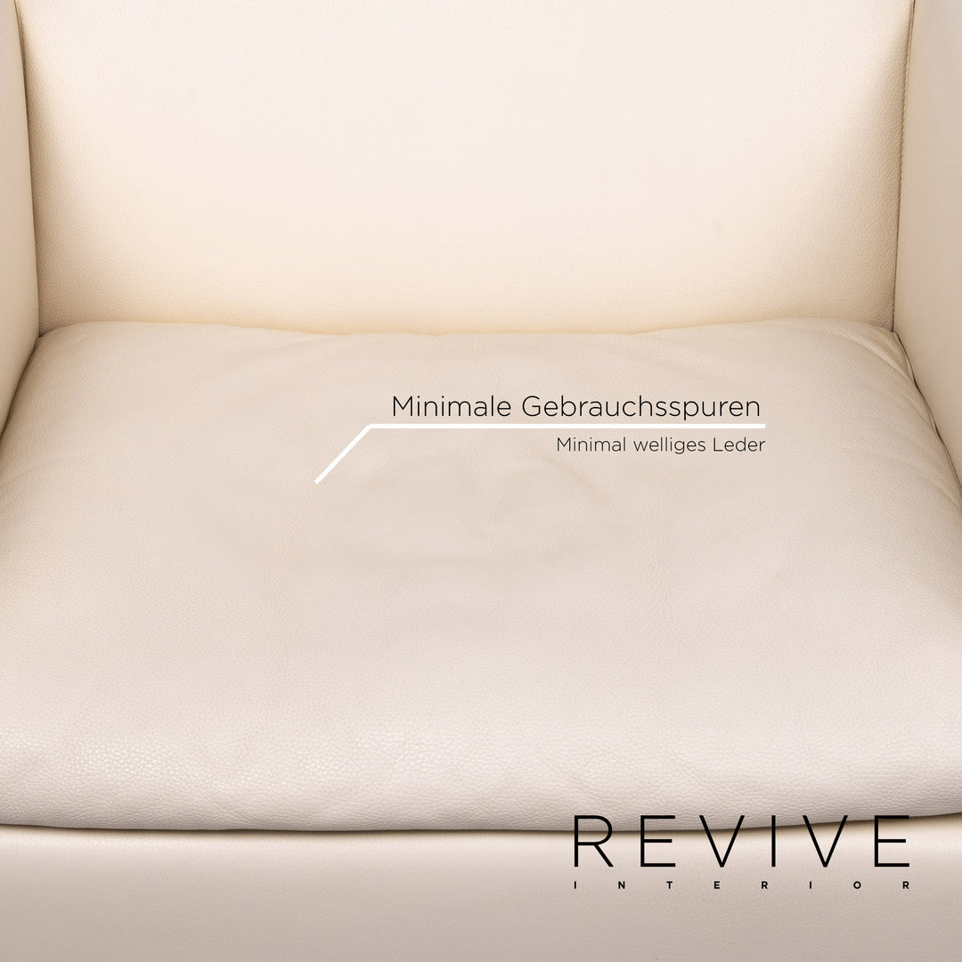 de Sede DS 5 leather armchair cream #14073