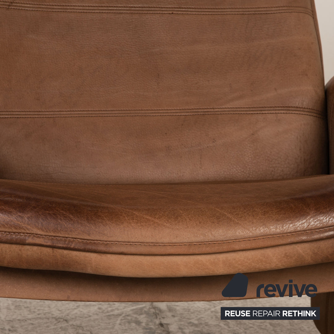 de Sede ds 50 leather armchair brown function relaxation function