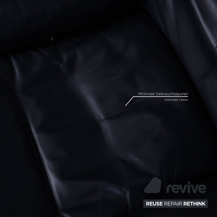 de Sede DS 50 Leder Sessel Dunkelblau