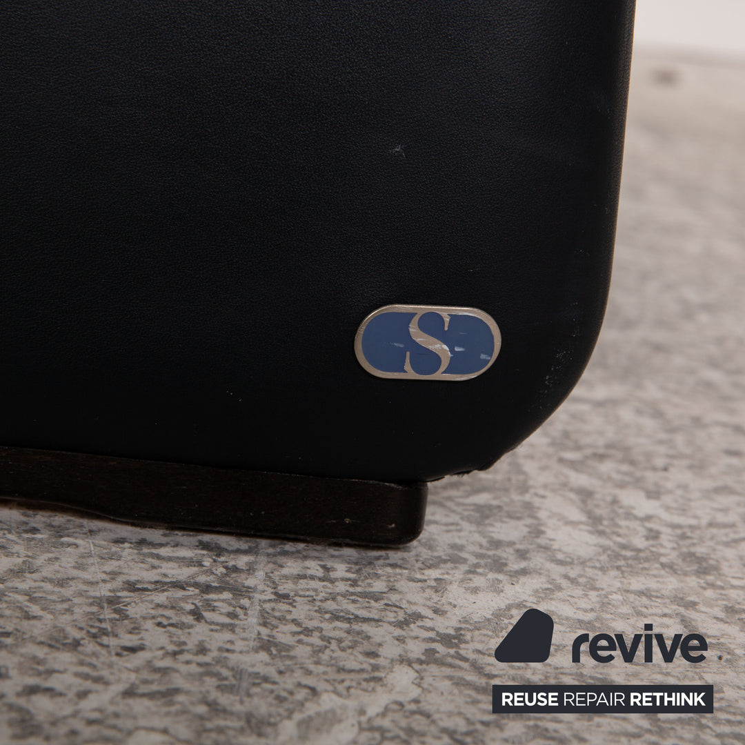 de Sede DS 50 Leder Sessel Dunkelblau