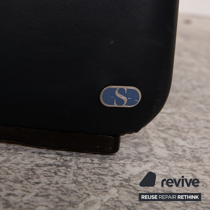 de Sede DS 50 Leder Sessel Dunkelblau